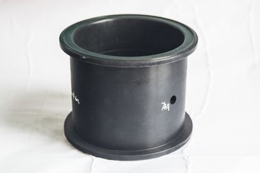 1&quot; - 54&quot; 검정 나비 밸브대 화학 안정성 74 ± 3 °C 경도