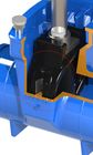 EPDM/NBR 고무 쐐기 플래퍼 밸브 좌석, 탄력있는 자리가 주어진 문 나비 밸브대