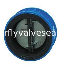54 인치 크기 NBR 이중 원판 역행 방지판을 위한 연약한 EPDM 밸브대